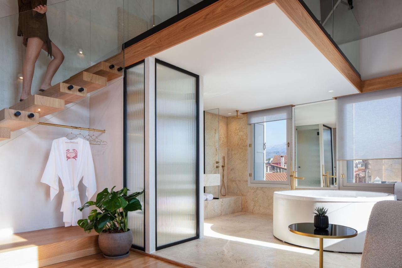 ハニアLa Torre Residenza Imperialeアパートメント エクステリア 写真