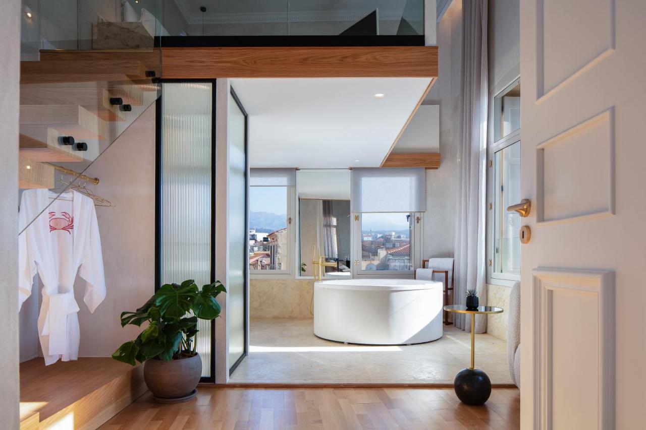 ハニアLa Torre Residenza Imperialeアパートメント エクステリア 写真