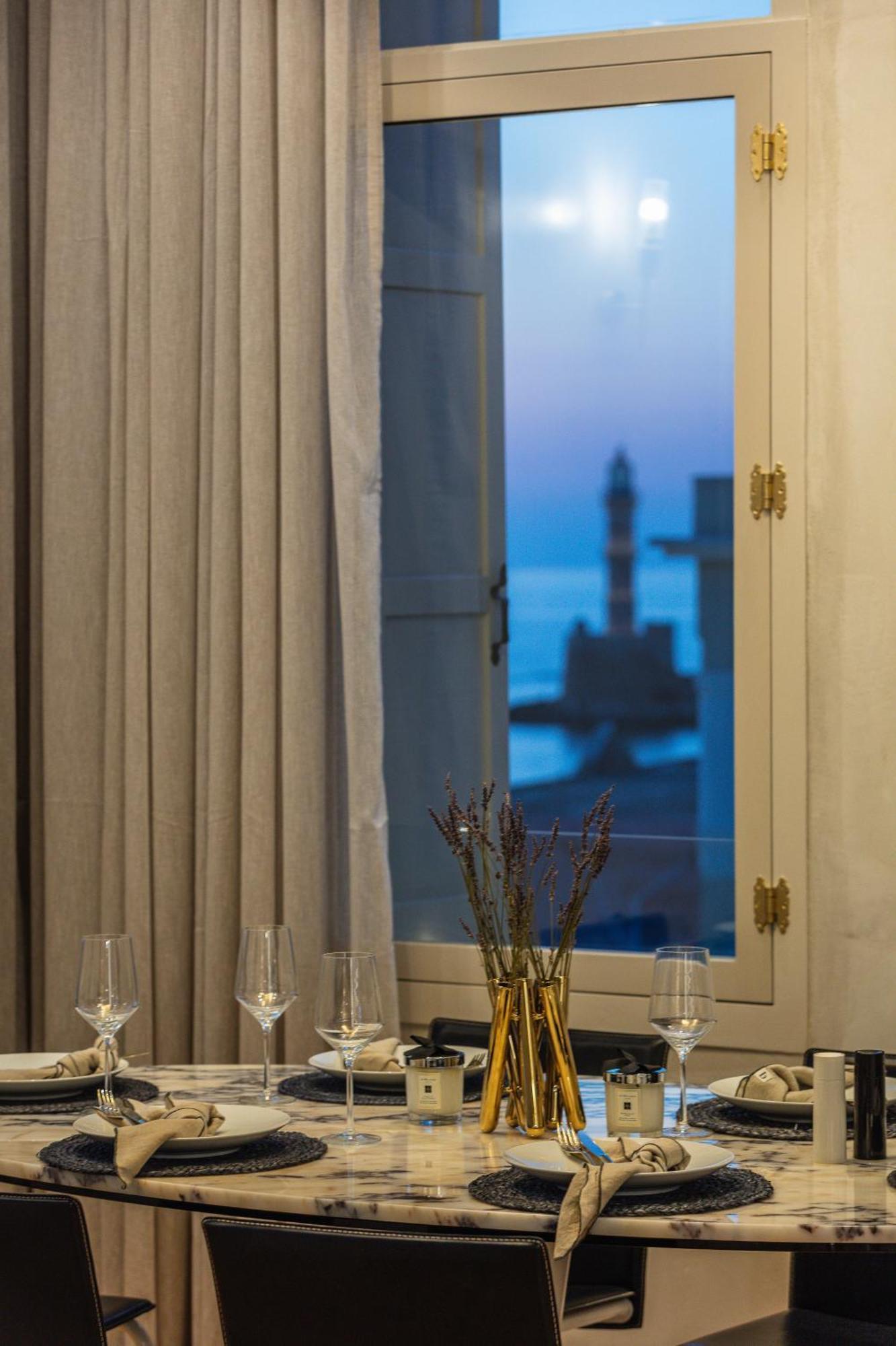 ハニアLa Torre Residenza Imperialeアパートメント エクステリア 写真