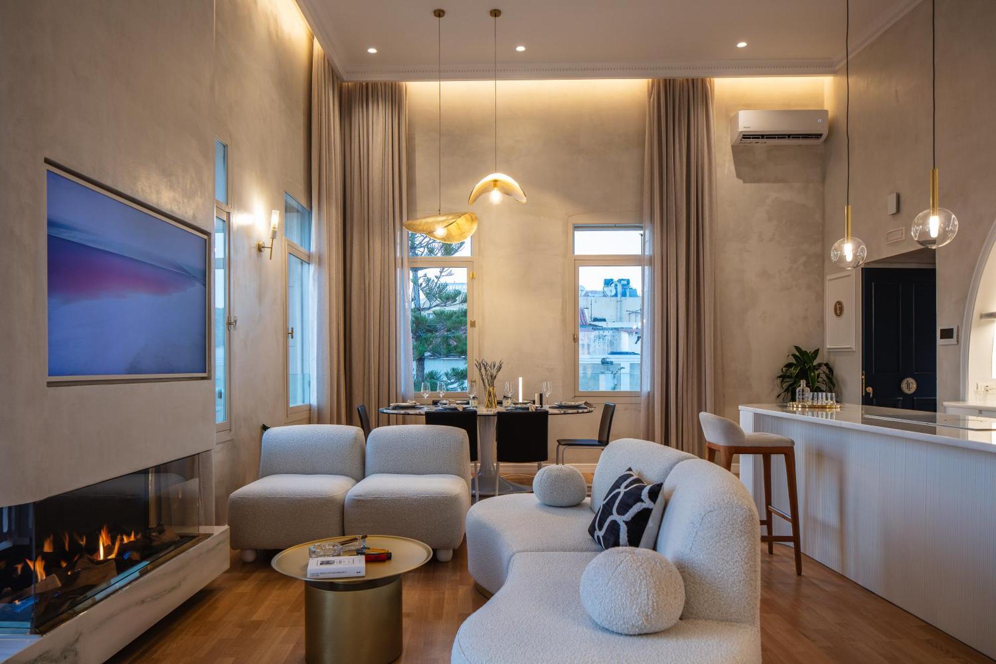 ハニアLa Torre Residenza Imperialeアパートメント エクステリア 写真