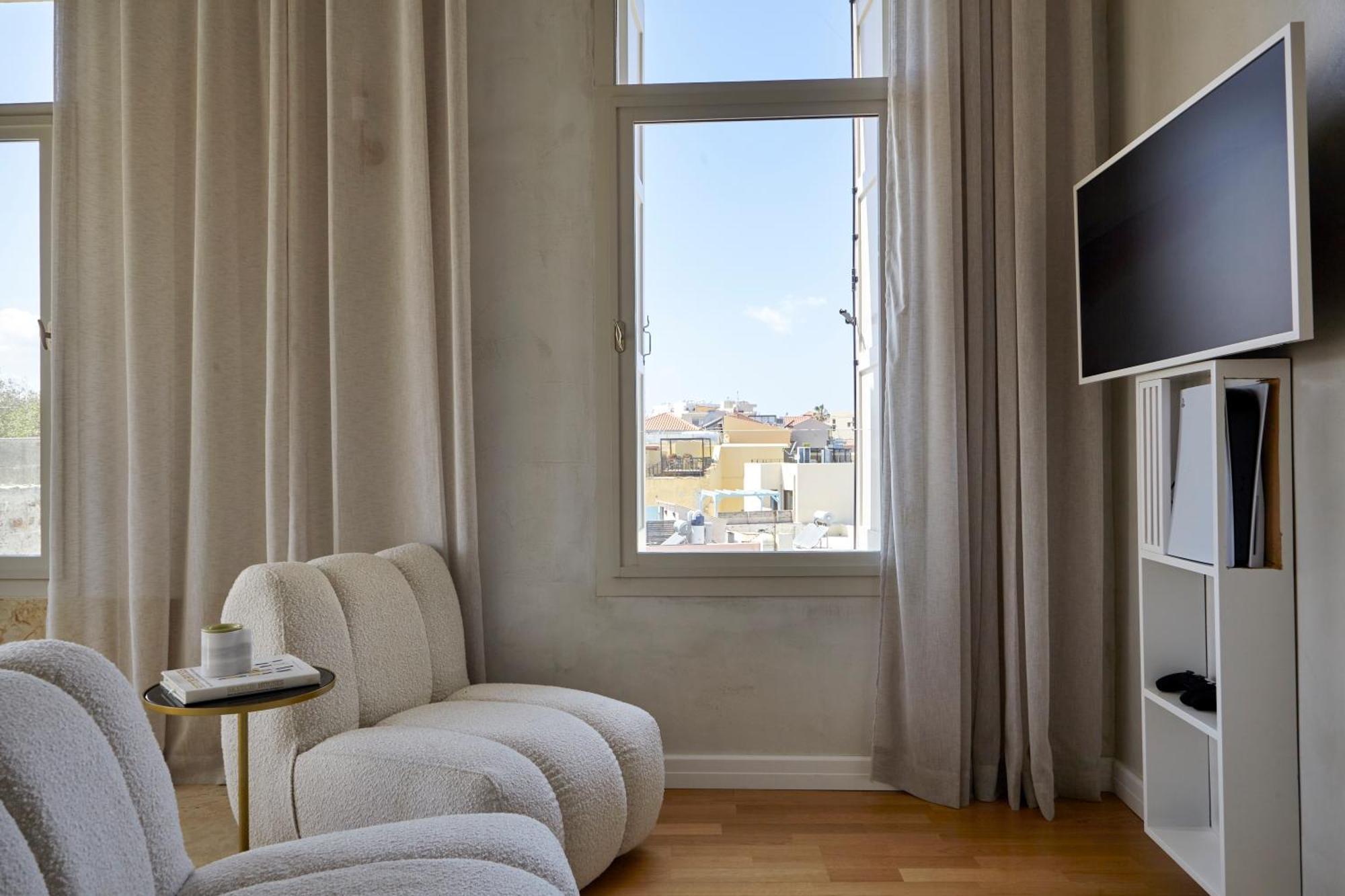 ハニアLa Torre Residenza Imperialeアパートメント エクステリア 写真