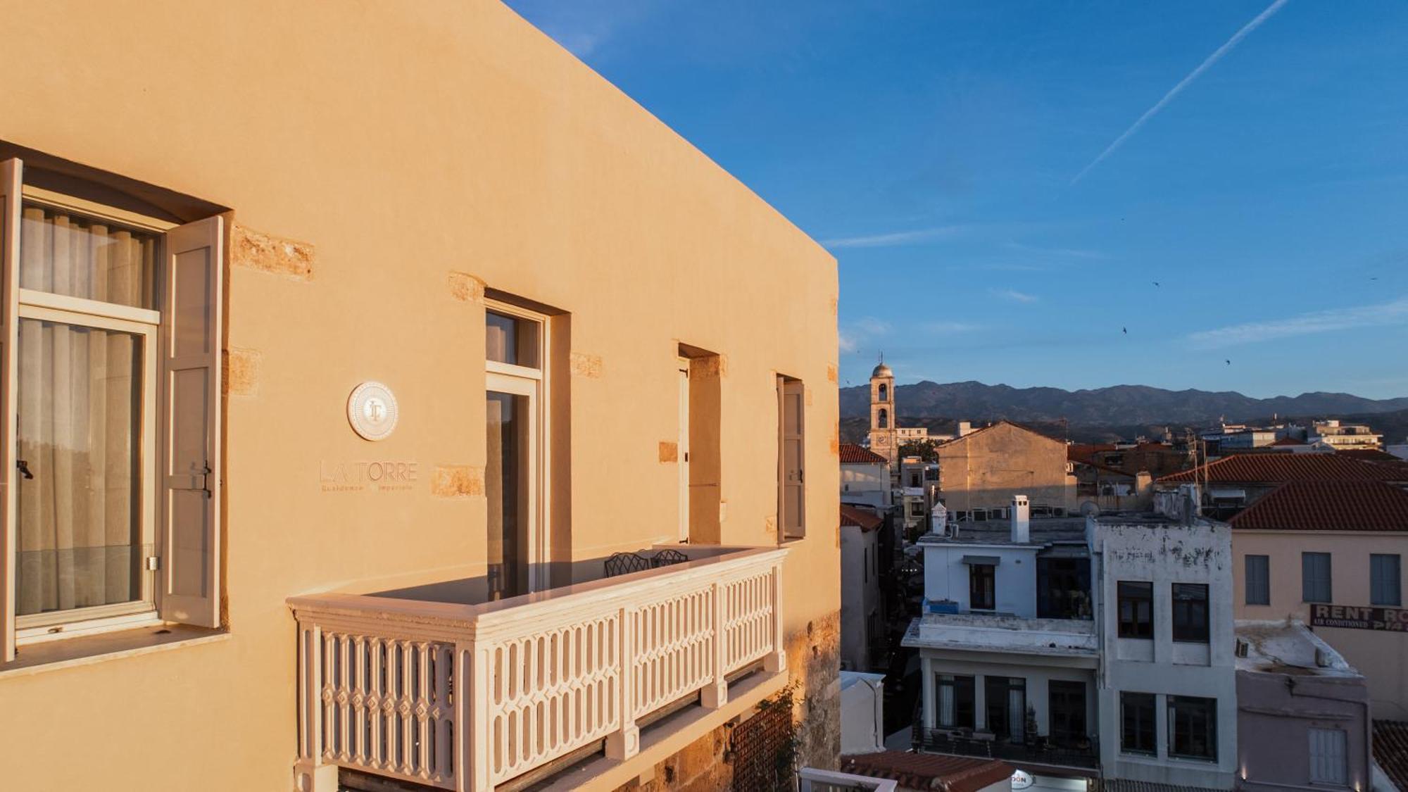 ハニアLa Torre Residenza Imperialeアパートメント エクステリア 写真